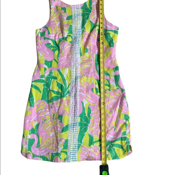 Lilly Pulitzer For Target Fan Dance Flamingo 20th Anniversary Shift Dress - Picture 6 of 16